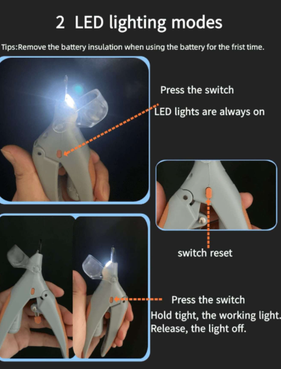 LED PET NAIL CLIPPER